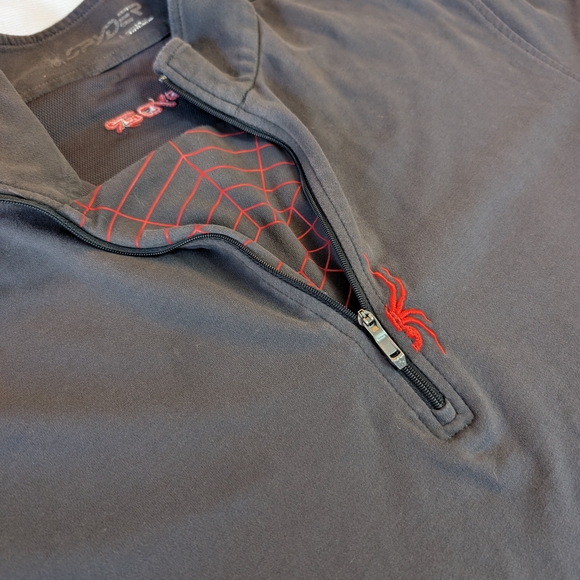 Black Quarter-Zip Pullover - Picture 3 of 9